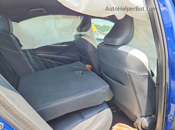 4T1DAACK3SU030120 2025 TOYOTA CAMRY Blue Вид задніх сидінь