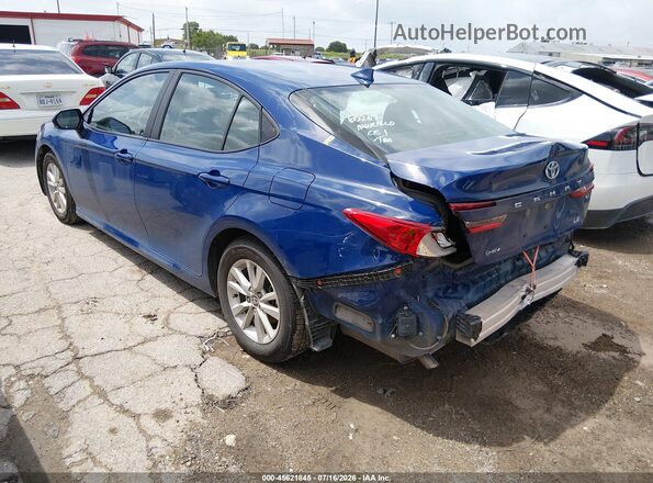 4T1DAACK3SU067118 2025 TOYOTA CAMRY Blue Trasero izquierdo
