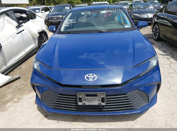 4T1DAACK3SU067118 2025 TOYOTA CAMRY Blue Vista del cuadro de instrumentos