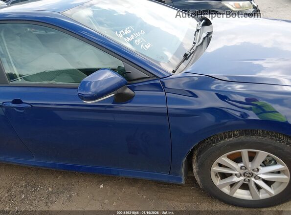 4T1DAACK3SU067118 2025 TOYOTA CAMRY Blue Vista interior trasera