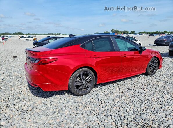 4T1DAACK3S0073498 2025 TOYOTA CAMRY Red Trasero derecho
