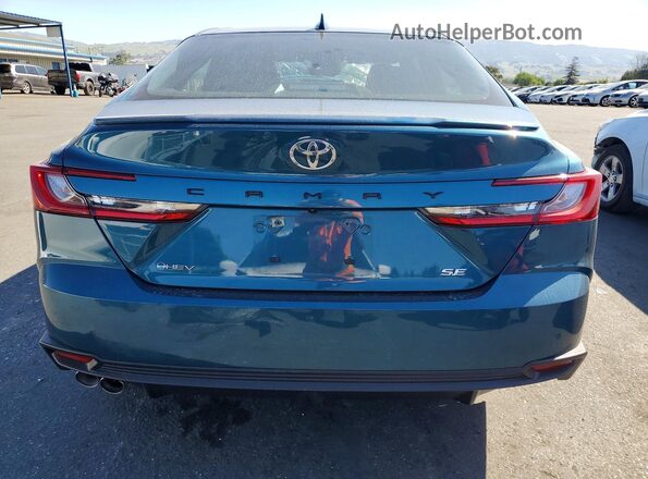 4T1DAACK3SU082752 2025 TOYOTA CAMRY Blue Вид ззаду