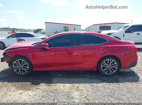 4T1DAACK3SU108105 2025 TOYOTA CAMRY Red 