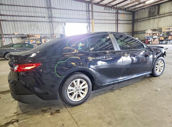 4T1DAACK3SU122098 2025 TOYOTA CAMRY Black უკანა მარჯვენა