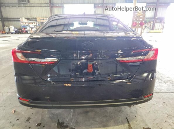 4T1DAACK3SU122098 2025 TOYOTA CAMRY Black უკანა ხედი
