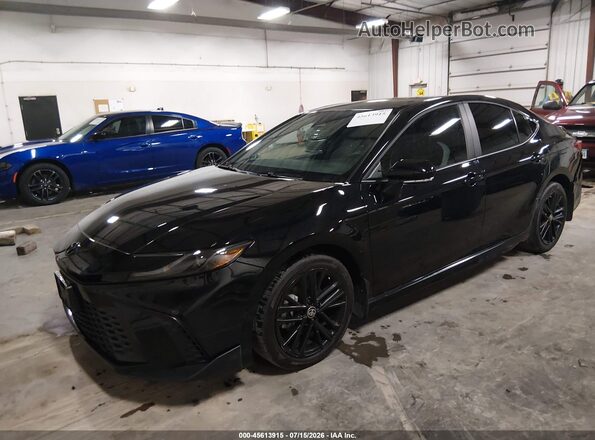 4T1DAACK3SU127561 2025 TOYOTA CAMRY Black Vista tres cuartos delantera izquierda