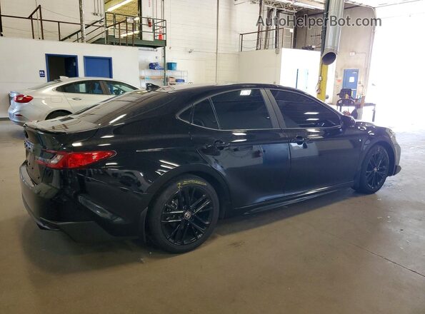 4T1DAACK3SU137605 2025 TOYOTA CAMRY Black უკანა მარჯვენა