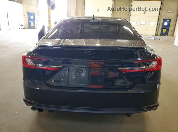 4T1DAACK3SU137605 2025 TOYOTA CAMRY Black უკანა ხედი