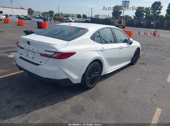 4T1DAACK3SU143551 2025 TOYOTA CAMRY White Tył prawy