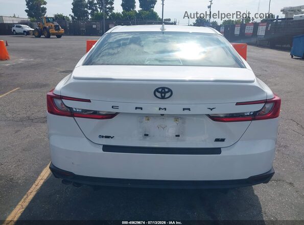 4T1DAACK3SU143551 2025 TOYOTA CAMRY White 