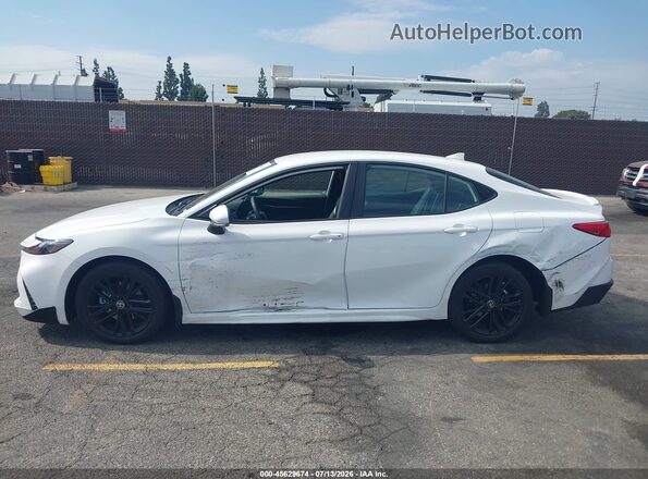 4T1DAACK3SU143551 2025 TOYOTA CAMRY White Widok wnętrza 360 stopni