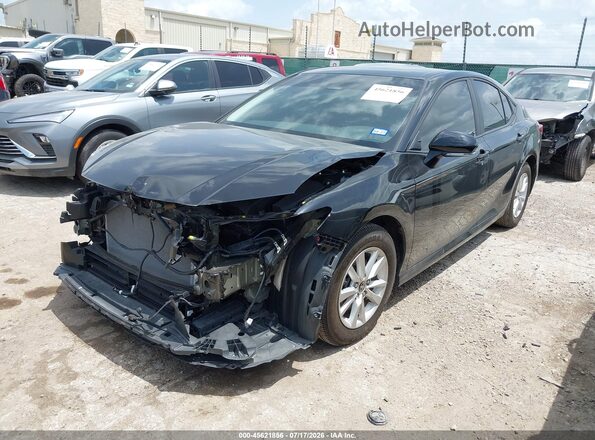 4T1DAACK3SU146529 2025 TOYOTA CAMRY Black Vista tres cuartos delantera izquierda