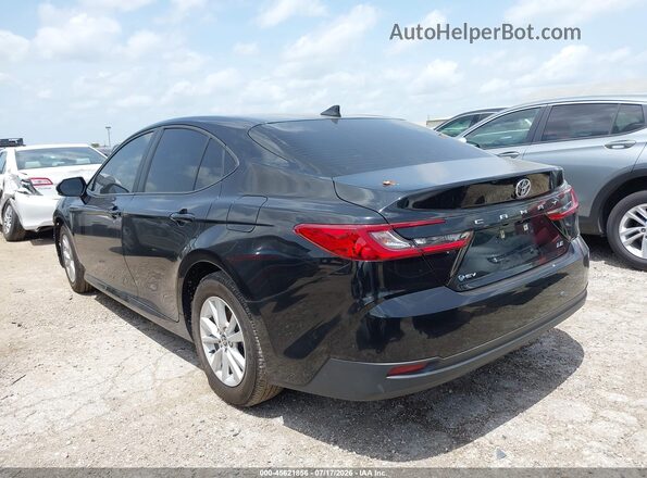 4T1DAACK3SU146529 2025 TOYOTA CAMRY Black Trasero izquierdo
