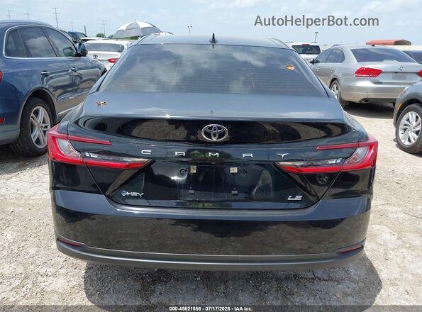 4T1DAACK3SU146529 2025 TOYOTA CAMRY Black 