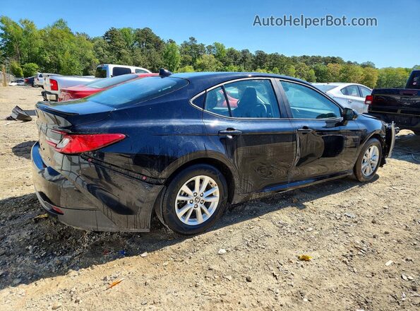 4T1DAACK3SU167865 2025 TOYOTA CAMRY Black Rear right