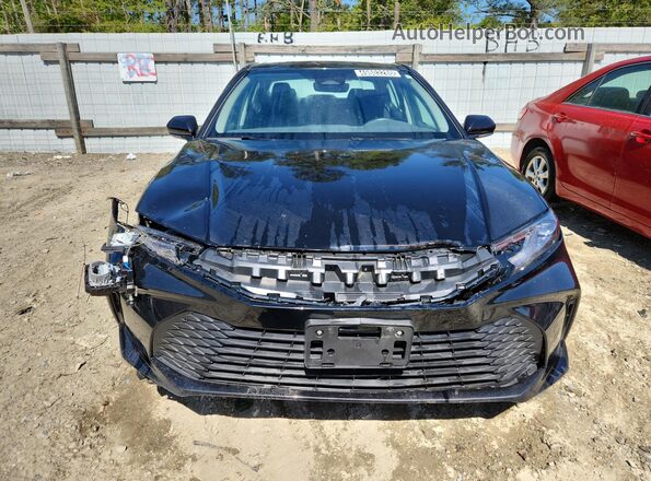 4T1DAACK3SU167865 2025 TOYOTA CAMRY Black VIN sticker view