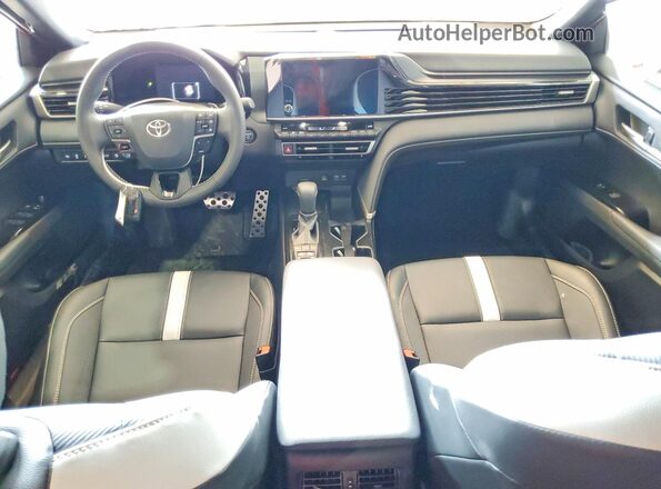 4T1DAACK3SU201867 2025 TOYOTA CAMRY Red Вид панелі приладів