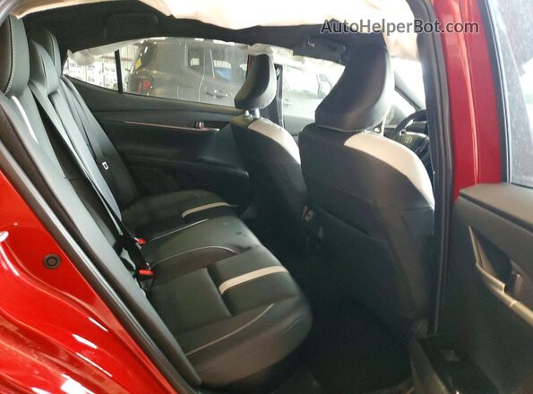 4T1DAACK3SU201867 2025 TOYOTA CAMRY Red Вид задніх сидінь