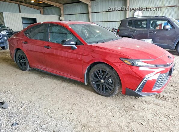 4T1DAACK3SU201867 2025 TOYOTA CAMRY Red Передня права чверть