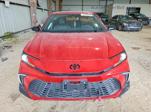 4T1DAACK3SU201867 2025 TOYOTA CAMRY Red Вид спереду