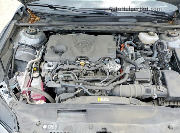 4T1DAACK3SU522808 2025 TOYOTA CAMRY Серебряный Вид задней части салона