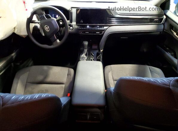 4T1DAACK3SU561804 2025 TOYOTA CAMRY Black Vista del salpicadero
