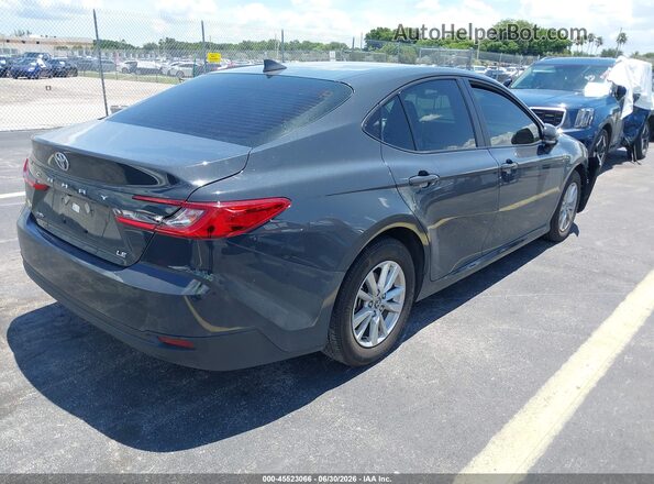 4T1DAACK3SU562970 2025 TOYOTA CAMRY Gray Trasero derecho