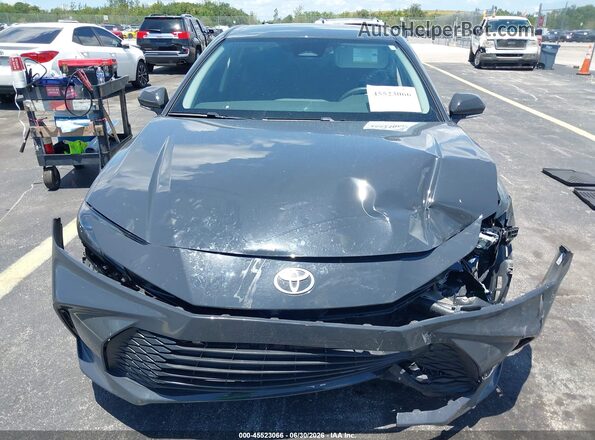4T1DAACK3SU562970 2025 TOYOTA CAMRY Gray Vista del cuadro de instrumentos