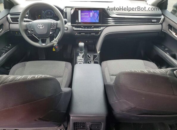 4T1DAACK3SU571362 2025 TOYOTA CAMRY White Widok deski rozdzielczej