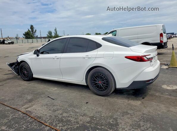 4T1DAACK3SU571362 2025 TOYOTA CAMRY White Tył lewy