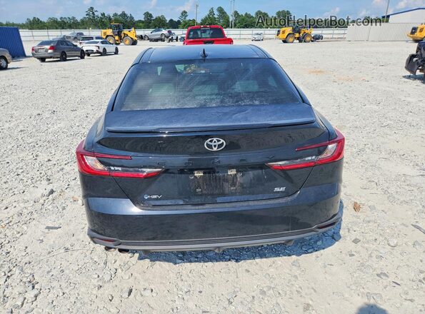4T1DAACK3SU633987 2025 TOYOTA CAMRY Black Rear view