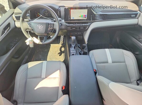 4T1DAACK3SU633987 2025 TOYOTA CAMRY Black Dashboard view