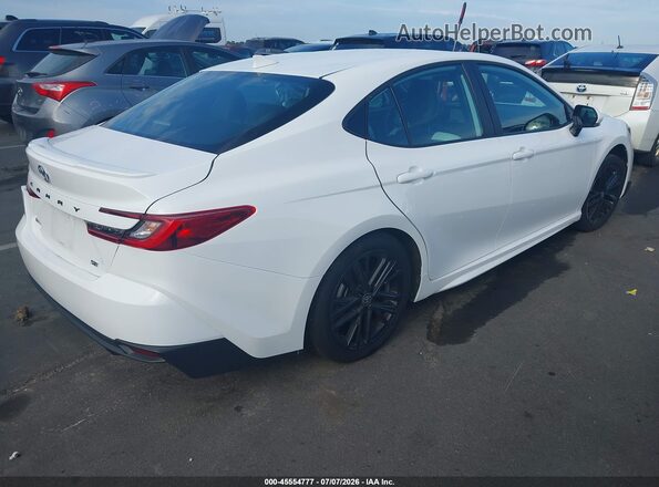 4T1DAACK3TU250309 2026 TOYOTA CAMRY White Rear right