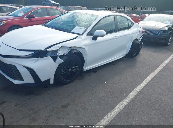 4T1DAACK3TU250309 2026 TOYOTA CAMRY White Front view