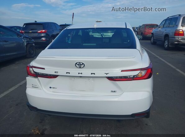 4T1DAACK3TU250309 2026 TOYOTA CAMRY White 