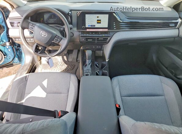 4T1DAACK3TU268535 2026 TOYOTA CAMRY Синий Вид панели приборов