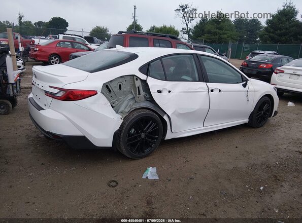 4T1DAACK3TU657305 2026 TOYOTA CAMRY Белый Задняя правая четверть