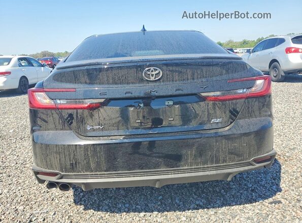4T1DAACK3TU669700 2026 TOYOTA CAMRY Black Հետևի տեսք