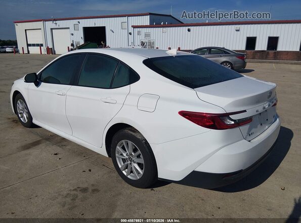 4T1DAACK3TU696833 2026 TOYOTA CAMRY Белый Задняя левая четверть