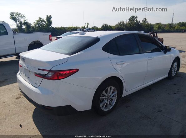 4T1DAACK3TU696833 2026 TOYOTA CAMRY Белый Задняя правая четверть
