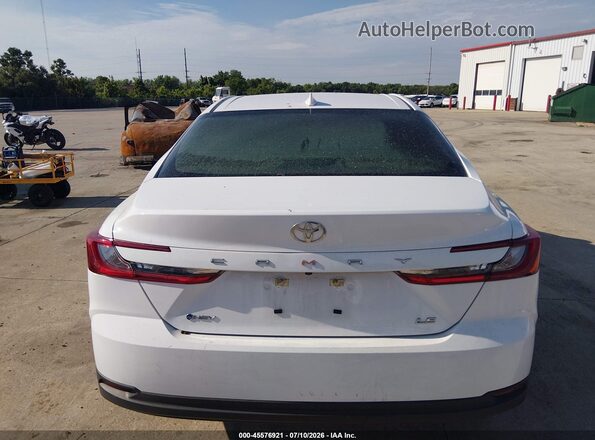 4T1DAACK3TU696833 2026 TOYOTA CAMRY Белый 