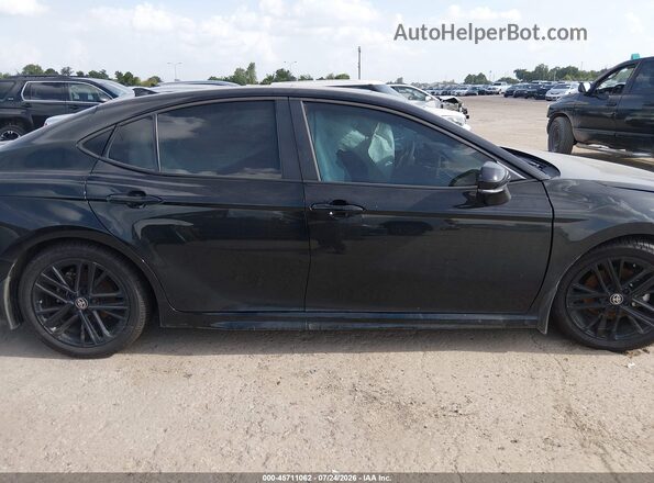 4T1DAACK4SU015092 2025 TOYOTA CAMRY Black Սալոնի հետևի տեսք