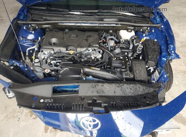 4T1DAACK4SU028621 2025 TOYOTA CAMRY Синий Вид задней части салона