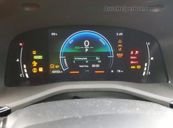 4T1DAACK4SU035360 2025 TOYOTA CAMRY White Instrument cluster view