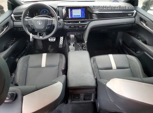 4T1DAACK4SU035360 2025 TOYOTA CAMRY White Dashboard view