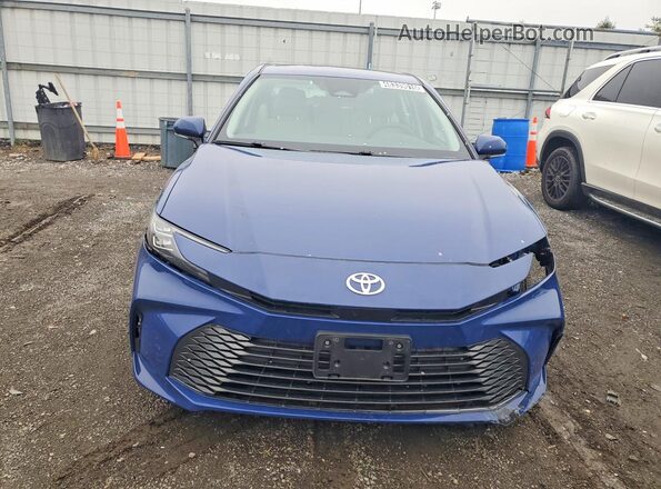 4T1DAACK4SU038100 2025 TOYOTA CAMRY Blue Vista frontal