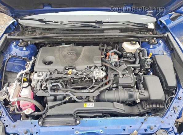 4T1DAACK4SU038100 2025 TOYOTA CAMRY Blue Vista interior trasera
