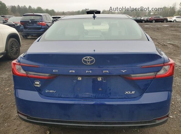 4T1DAACK4SU038100 2025 TOYOTA CAMRY Blue Vista trasera