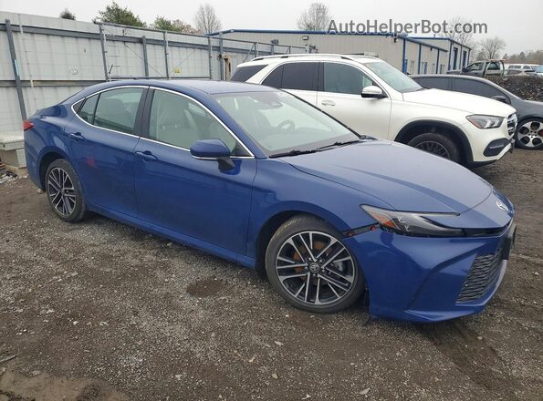 4T1DAACK4SU038100 2025 TOYOTA CAMRY Blue Delantero derecho