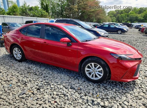 4T1DAACK4SU044415 2025 TOYOTA CAMRY Красный Передняя правая четверть